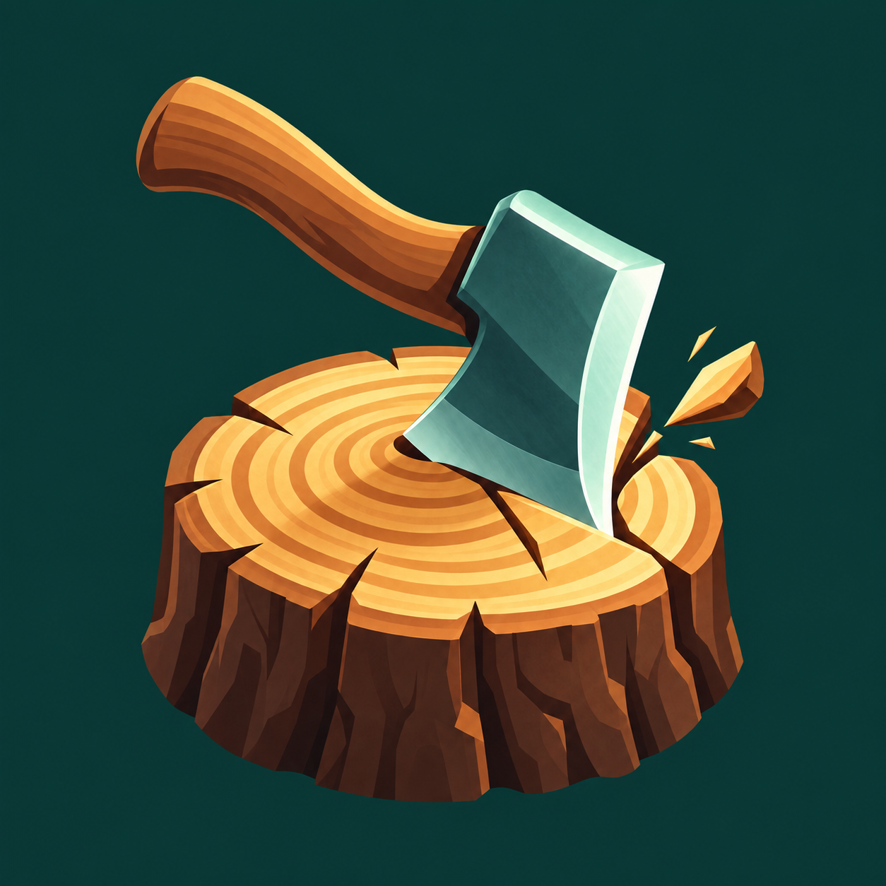 Lumber Rush 게임 앱 아이콘